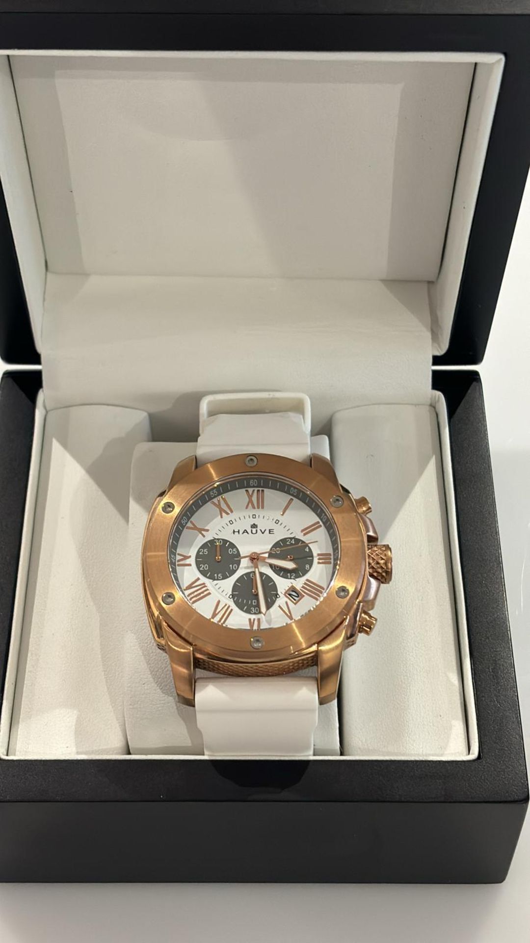 Hauave Chronograph Rose Gold Men's Watch - Image 5 of 7