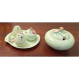 Carlton Ware Cruet Set and Jam Pot