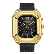 Swan & Edgar Hand Assembled Distinct Automatic Gold Watch - Free Delivery & 5 Year Warranty