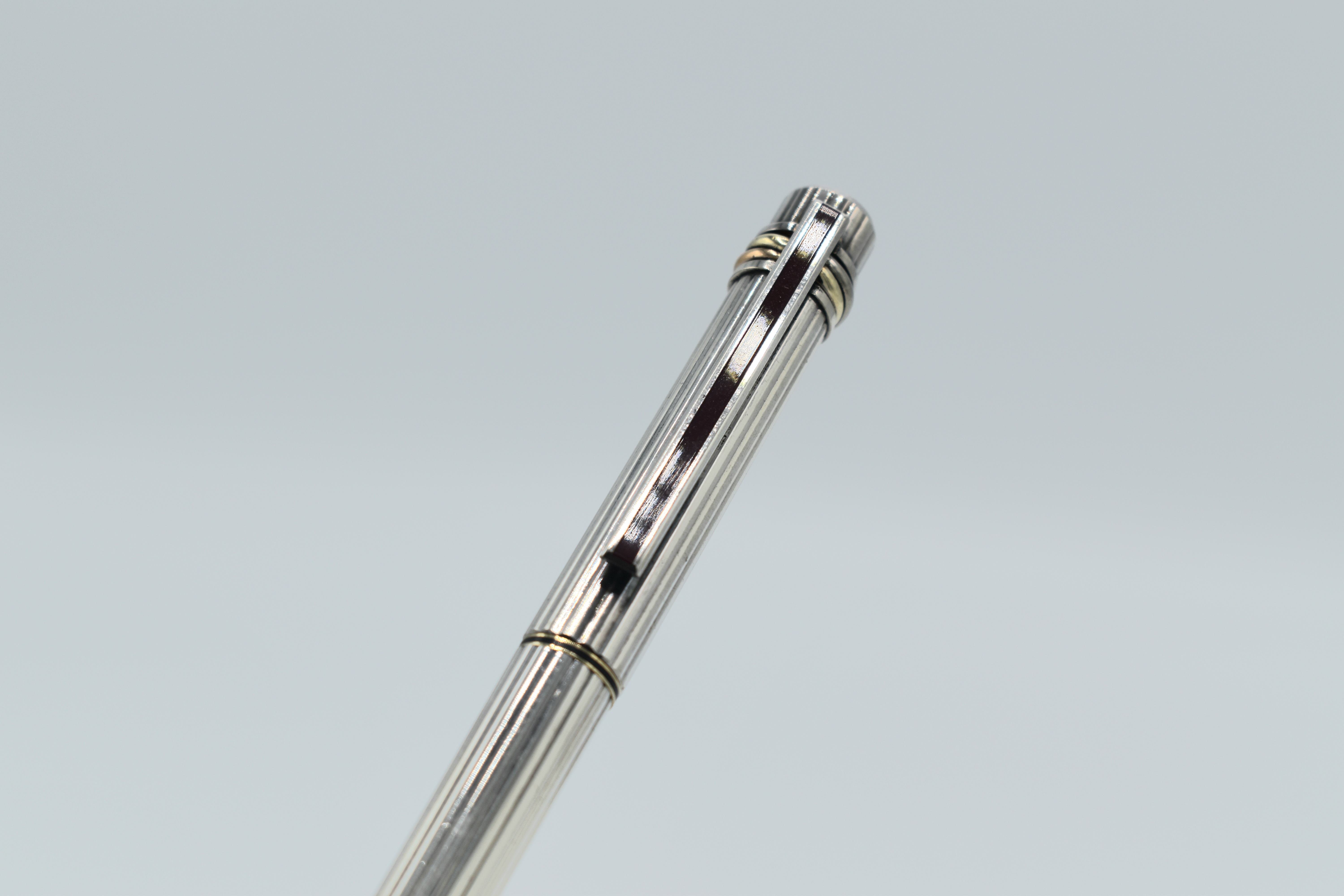 Cartier - Les Must De Cartier - Stylo Silver-Plated Trinity Fountain Pen - 1990 - Image 6 of 8