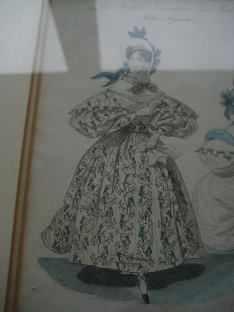 Vintage Fashion Print Picture - Image 7 of 8