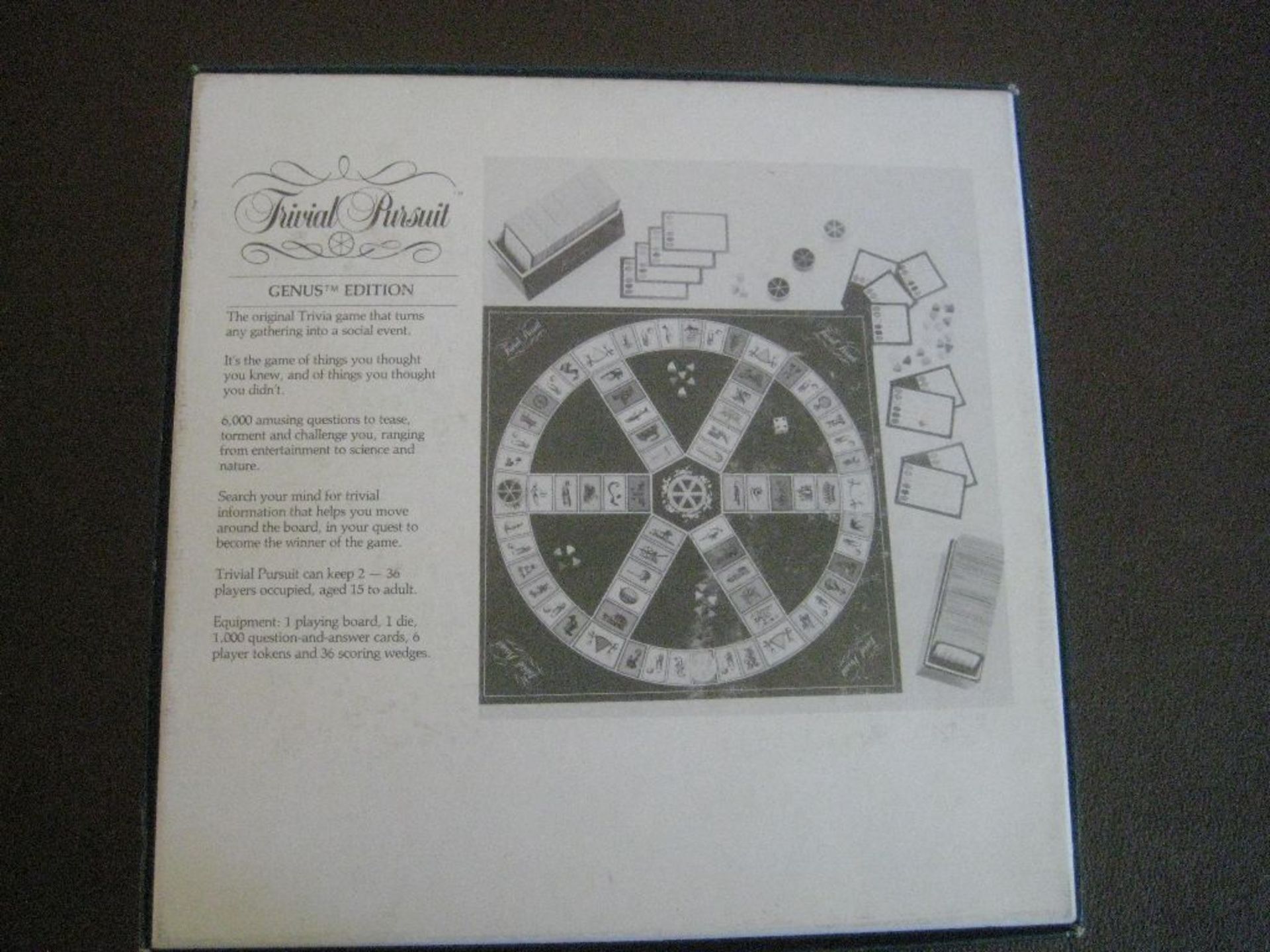 Trivial Pursuit Master Game-Genus Edition Board Game - Image 6 of 7