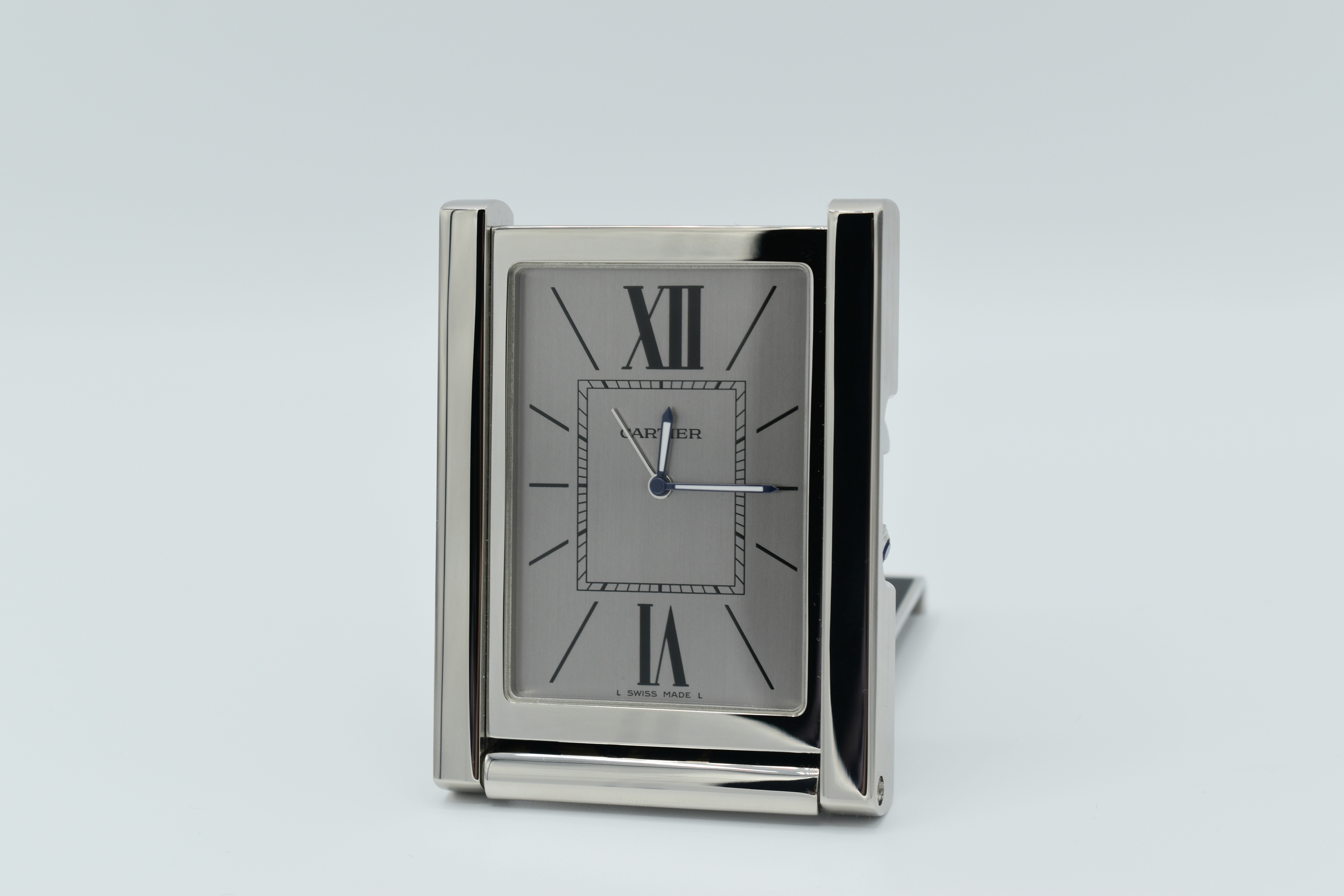 Brand New - Cartier - Super Rare - Tank Solo Desk Alarm Clock - Image 7 of 11