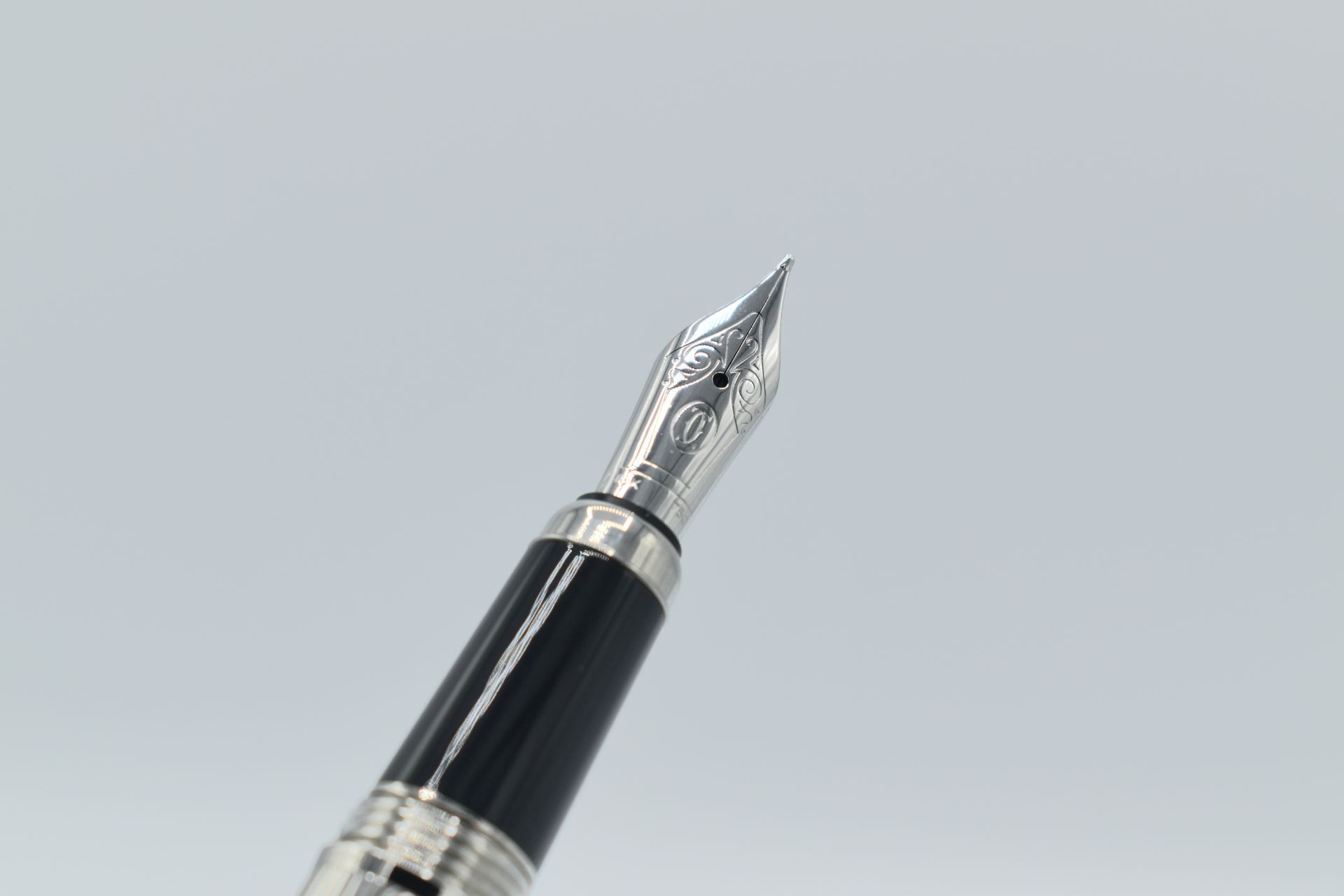 Brand New - Louis Cartier Pen - Limited Platinum Plated Dandy Fountain Pen – 1990 - Image 6 of 6