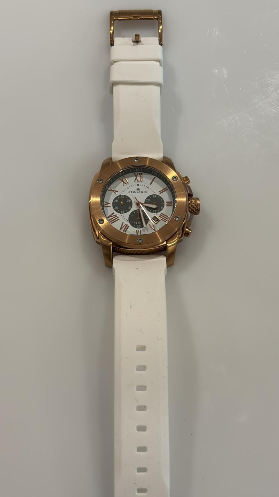 Hauave Chronograph Rose Gold Men's Watch - Image 6 of 7