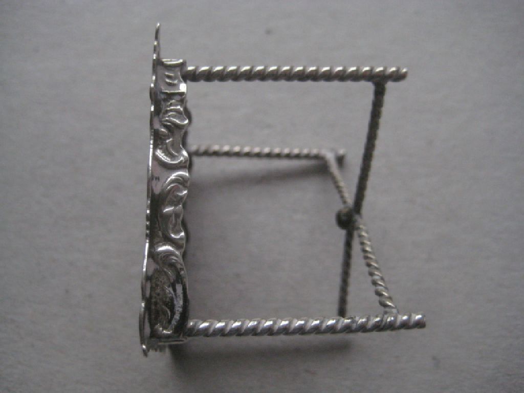 Antique Dutch Silver Miniature Table - Image 3 of 14