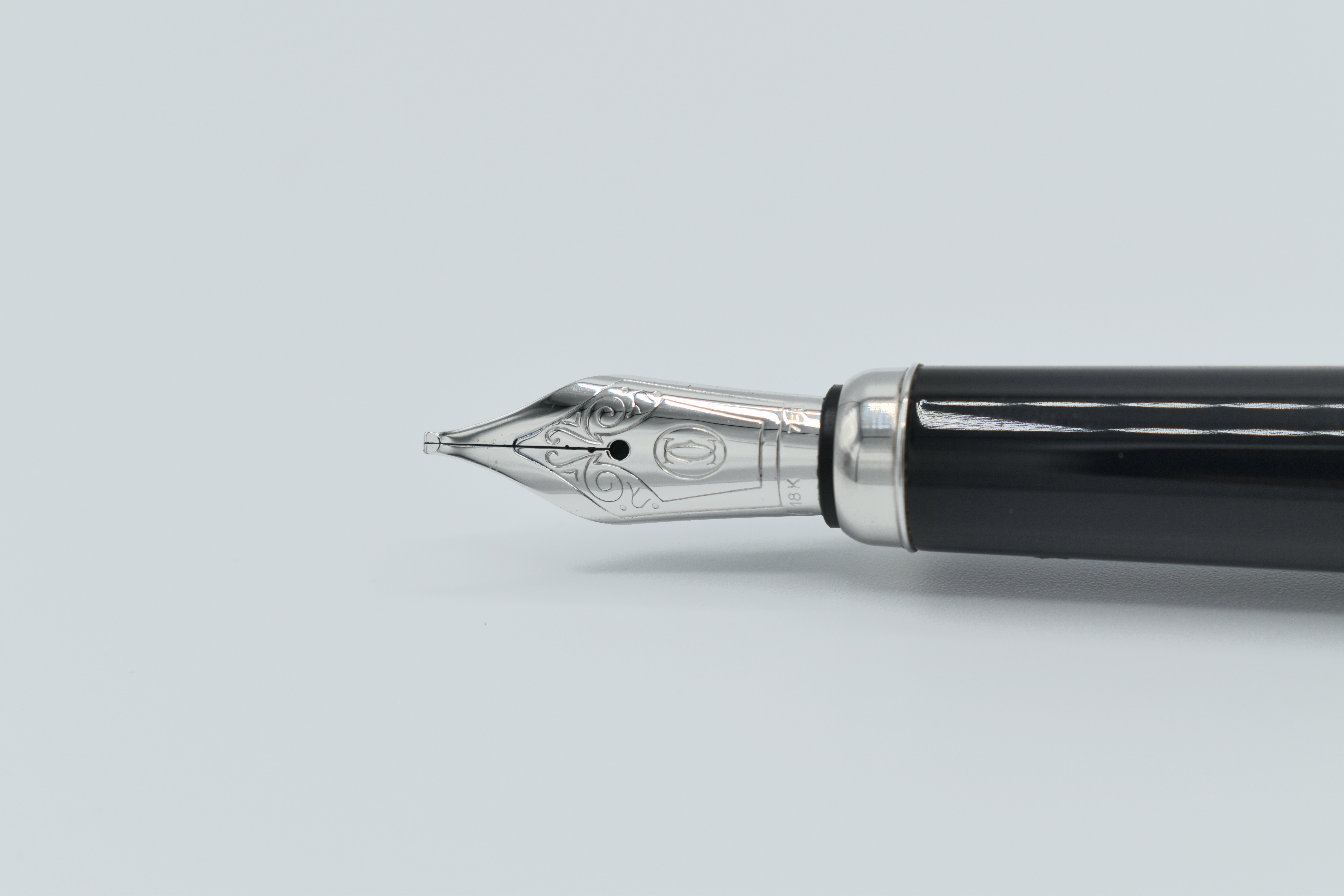 Brand New - Incredibly Rare - Cartier Limited Edition Platinum Calligraphy Fountain Pen - 2001 - Image 7 of 7