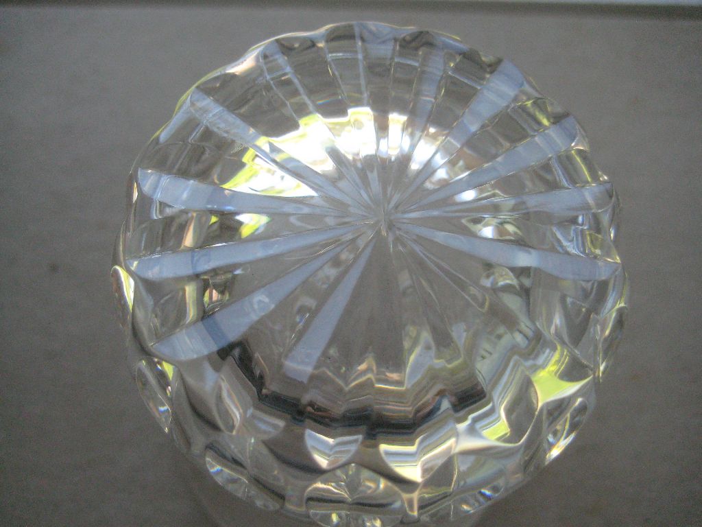 Vintage Royal Brierley Glass Vase - Bild 2 aus 7