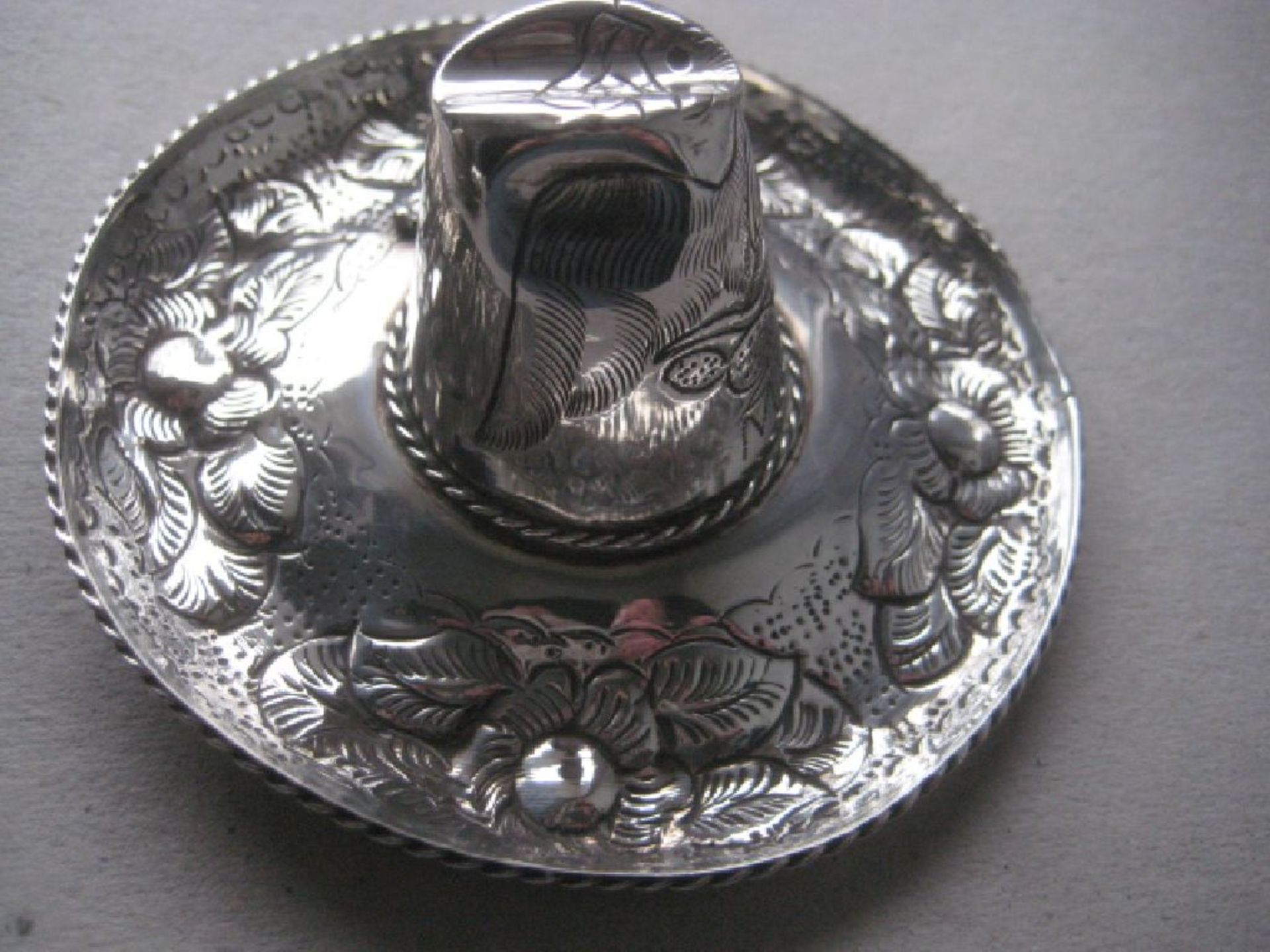 A Pair of Sterling Silver Mexican Sombrero Hats - Image 13 of 14