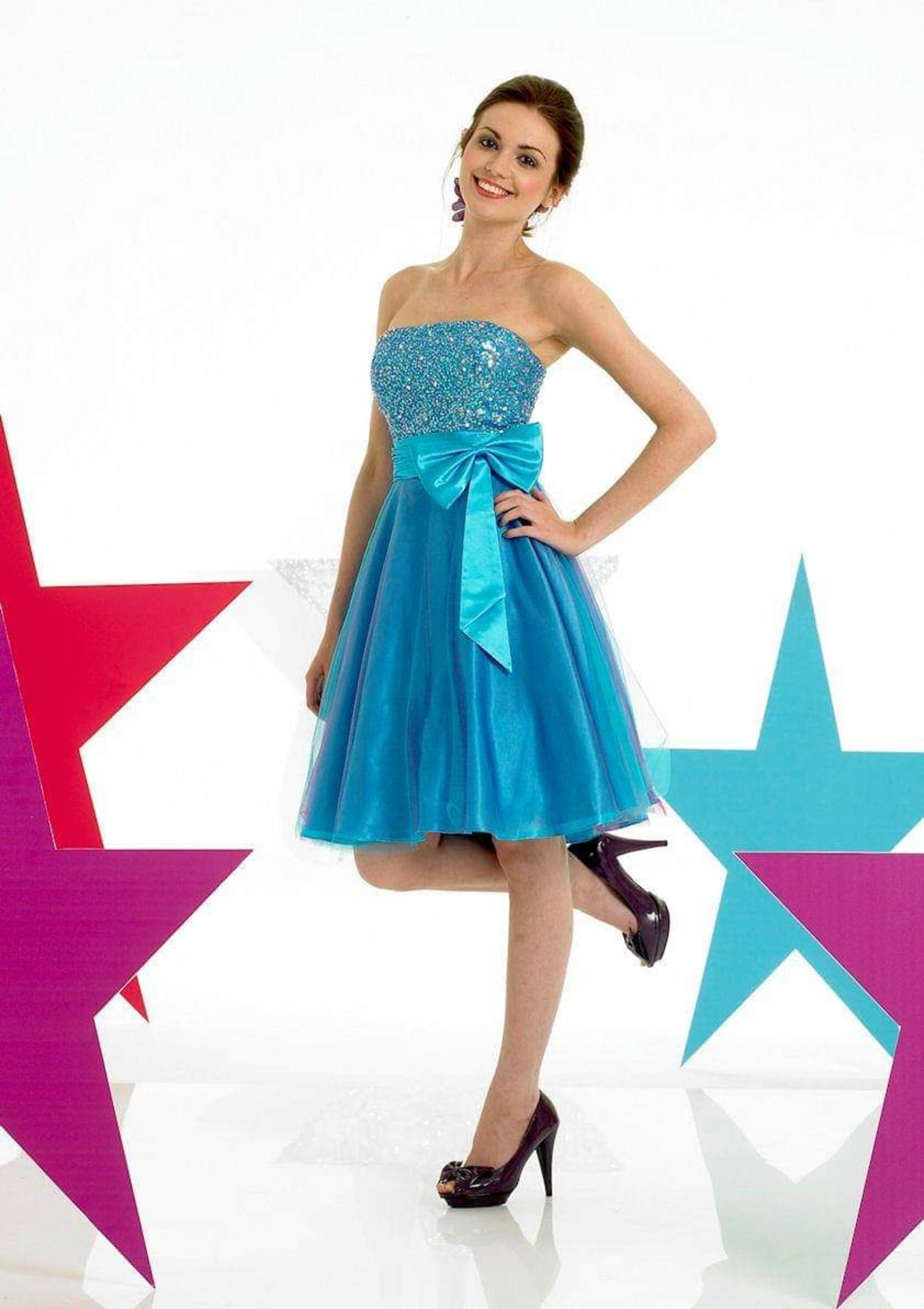 Bulk Lot of Dresses Mixed Sizes and Colours. Ruby Prom x 12 RRP Approx £4000 - Image 3 of 7
