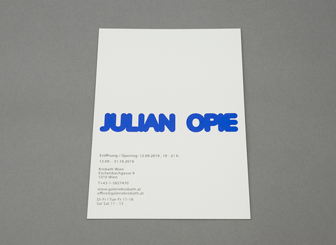 Julian Opie (1958-), Krobath, 3D Lenticular Moving Image, In Vibrant Colour, Framed, 2019 - Image 5 of 6