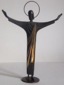 Hagenauer Bronze C1930s 'Christ The Redeemer' Superb Iconic Vintage (1 of 2)