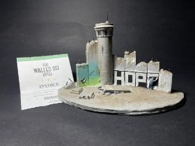 Banksy Walled Off Hotel Palestina Hand Paitend Sculture With Invoice