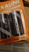 150 Packs of 2 Duracell Procell Battery,, C Size