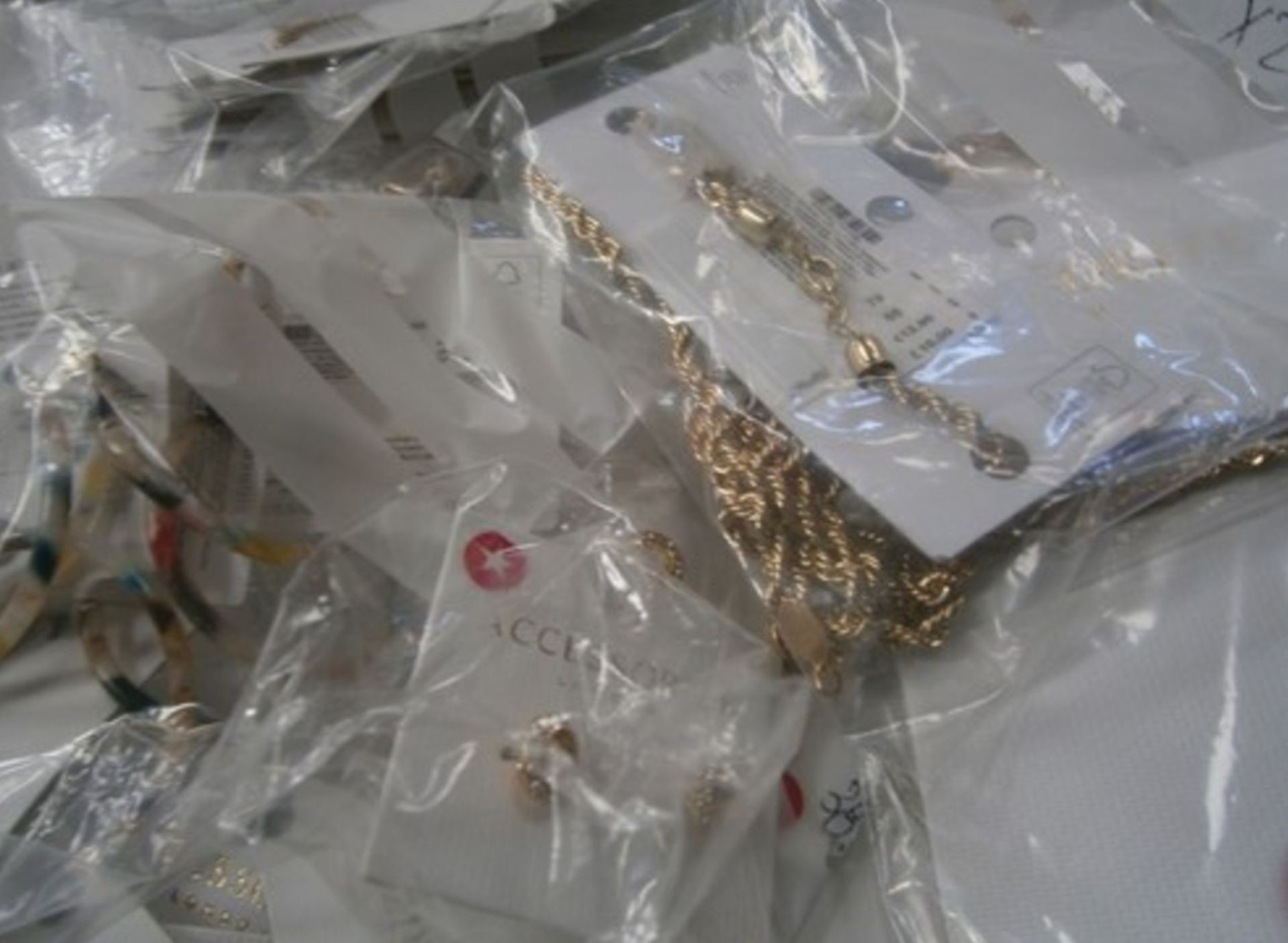 Approximately 50 x Items of Accessorize Costume Jewellery, Including Earrings, Bracelets and Neck... - Image 2 of 2