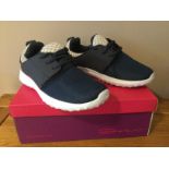 Dolcis “Rene” Women’s Memory Foam Trainers, Size 5, Navy - New RRP £28.99