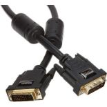 25 x Amazon Basics Gold Plated DVI To DVI Cable 3 m / 9.8 Feet