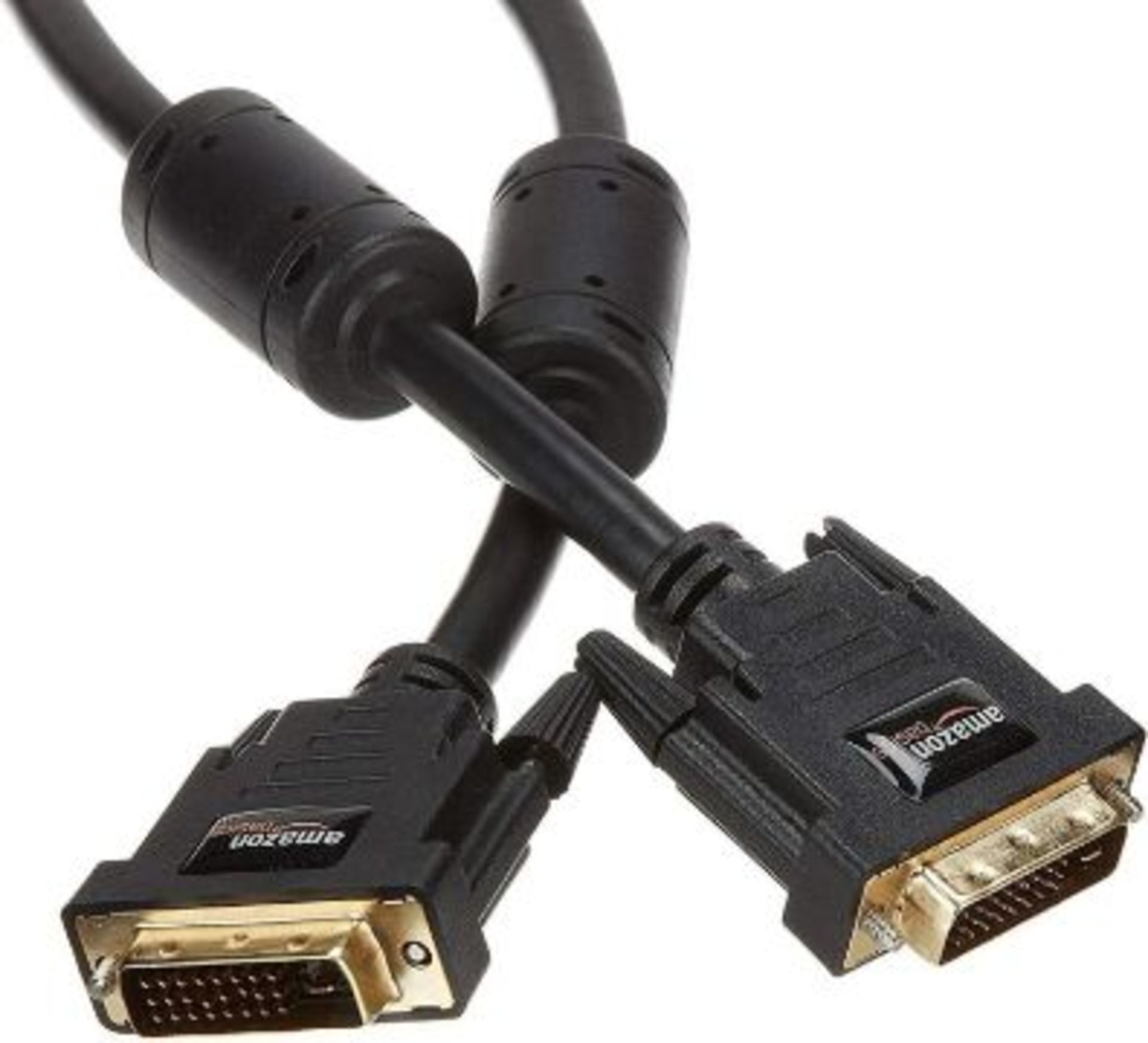 25 x Amazon Basics Gold Plated DVI To DVI Cable 3 m / 9.8 Feet