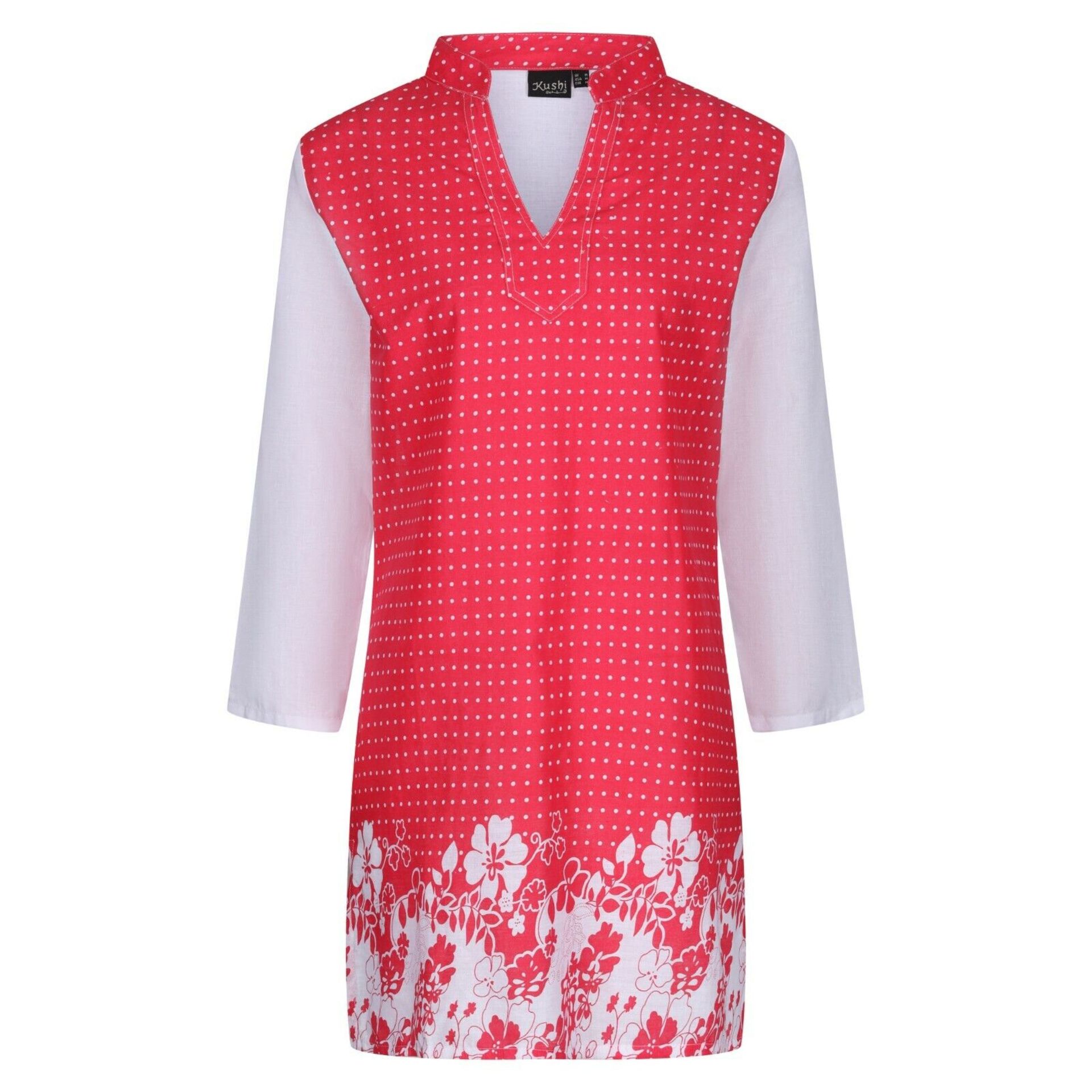 50 x New Women's Cotton Kaftan Tunics - Image 4 of 7