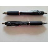 500 x Mercedes Ball Point Retractable Pen Black Ink