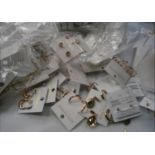 Approximately 50 x Items of Accessorize Costume Jewellery, Including Earrings, Bracelets and Neck...