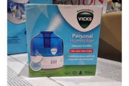 10 x Vicks VUL505 Cool Mist Personal Humidifier. Compact, portable humidifier compatible. Trade L...