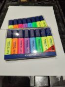 Clearance 2 x Staedtler Set of 8 Highlighters