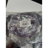 Clearance Joblot 6 x 5M Connekt Gear RJ45 Network Cable (Purple)