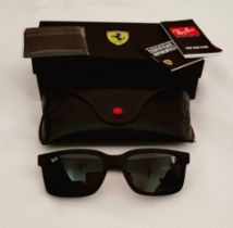Ray Ban (Ferrari) Sunglasses ORB4393F 601S/71 *3N