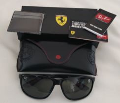 Ray Ban(Ferrari) Sunglasses ORB4213F 601/71 *3N