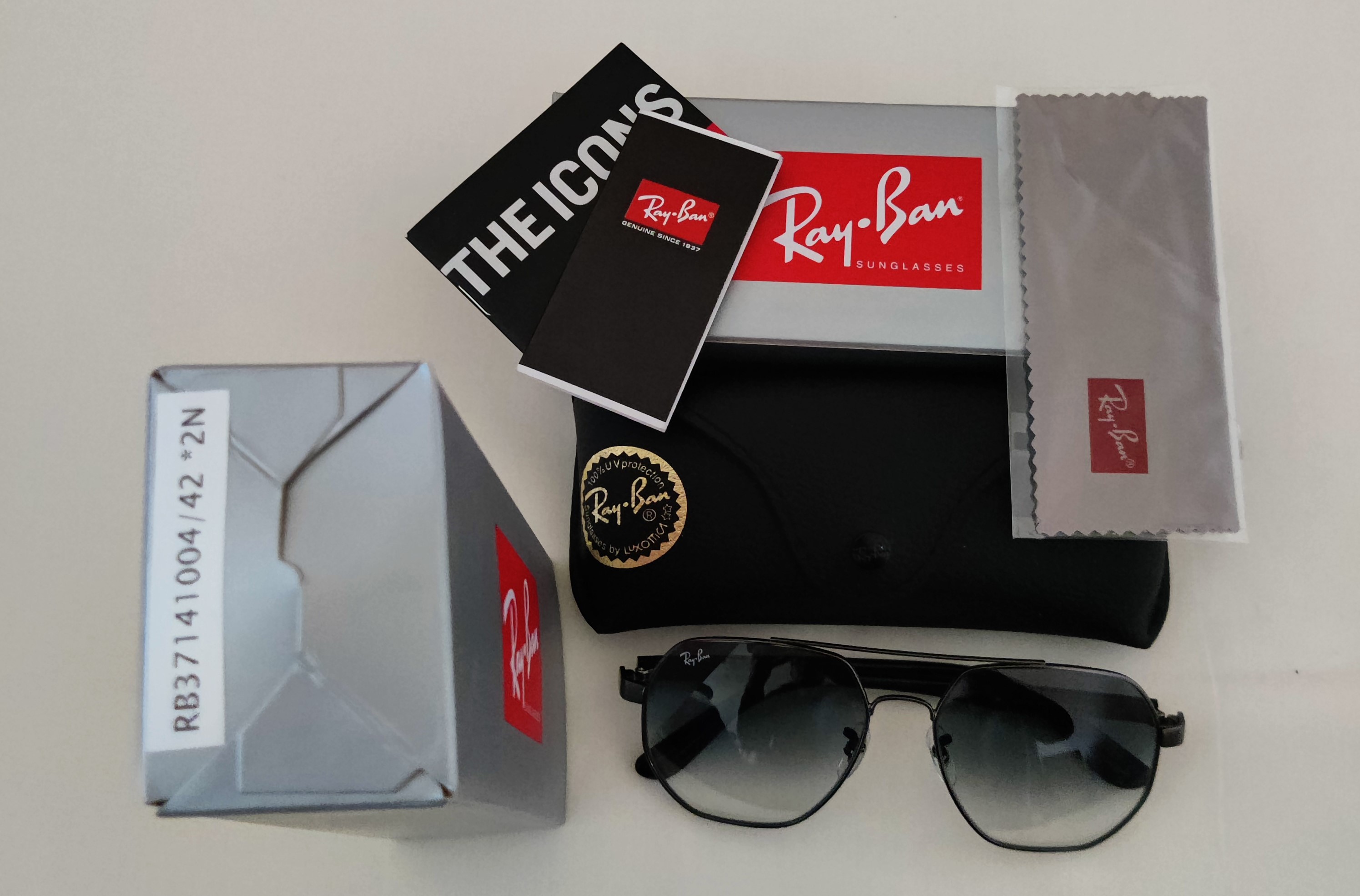 Ray Ban Sunglasses ORB37141 004/42 *2N - Image 3 of 3