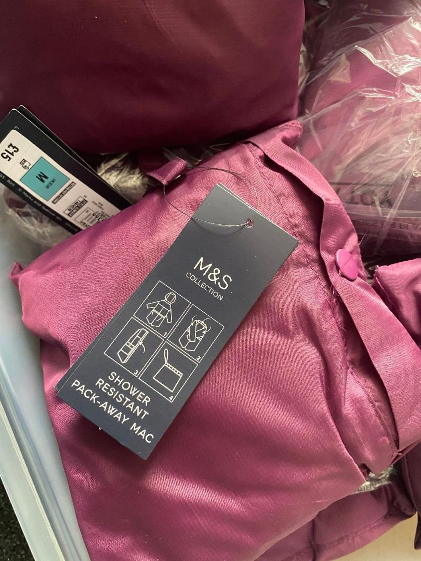 20 x M&S Pack-Away Mac's Ladies Size Medium RRP £15 each - Image 2 of 4