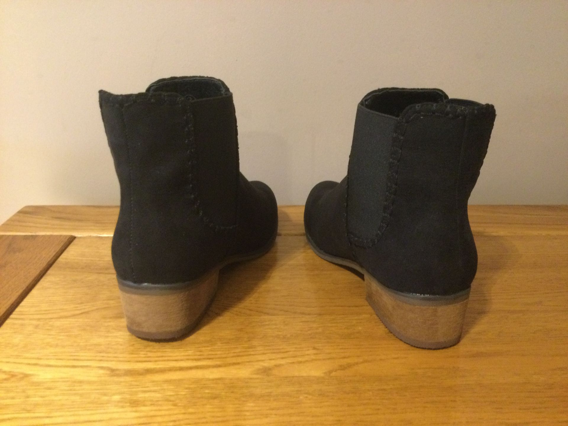 Dolcis “Pasha” Low Heel Ankle Boots, Size 6, Black - New RRP £45.99 - Image 3 of 6