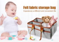 Fasin Baby Nappy Caddy Organiser