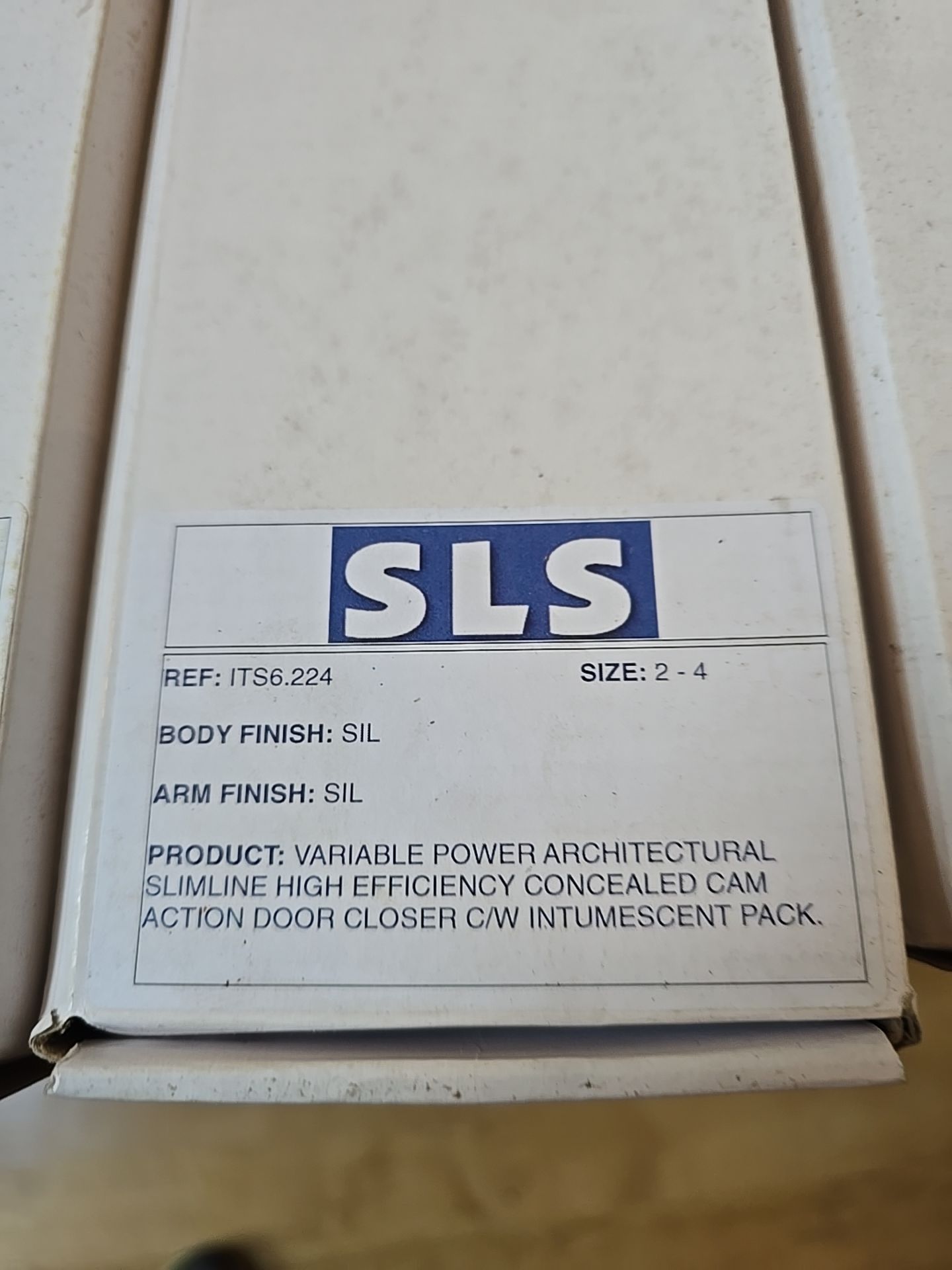 SLS TS4.224 Overhead Door Closer Size 2-4 - Silver - Image 6 of 6