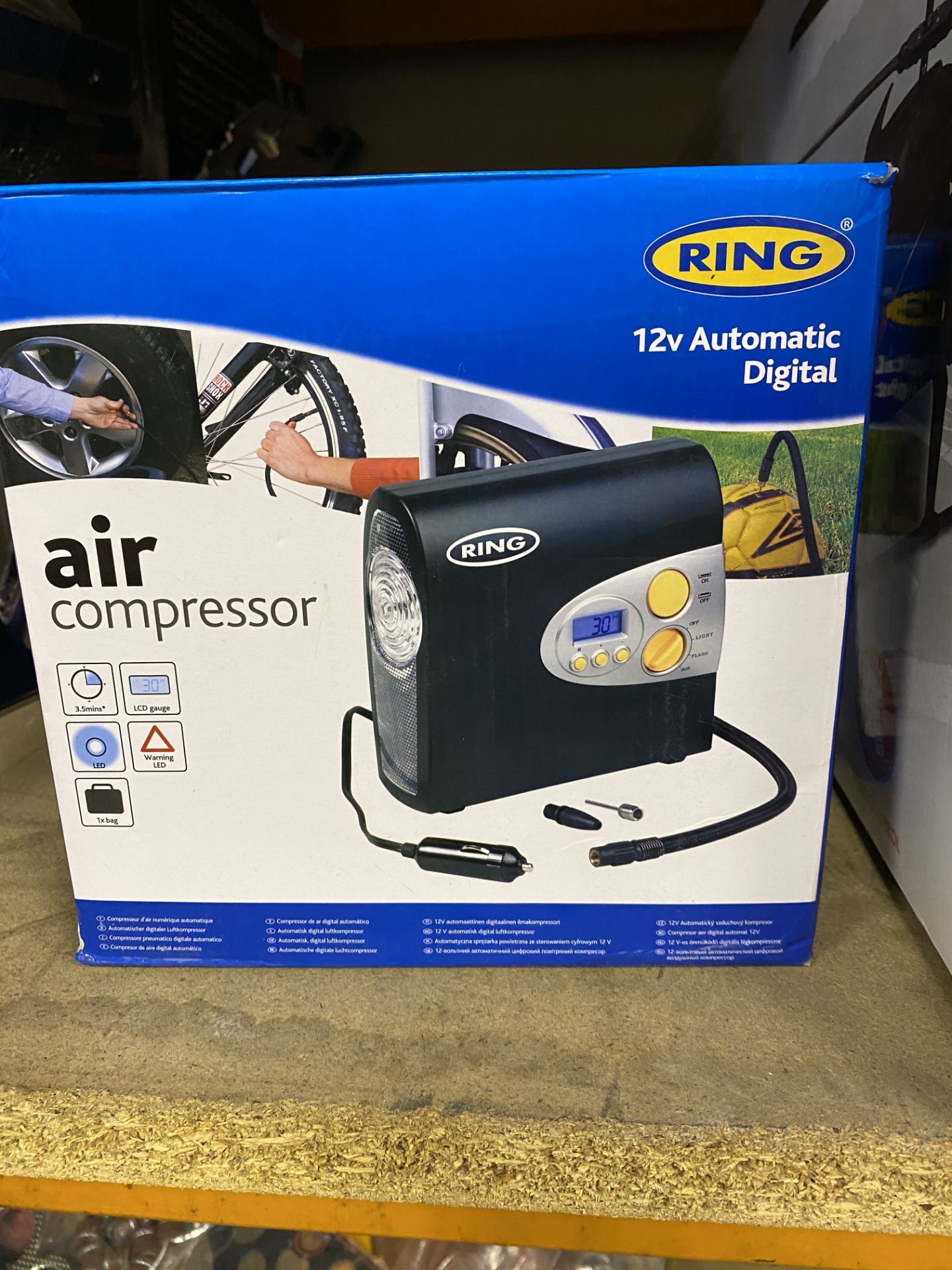 Ring Digital Air Compressor