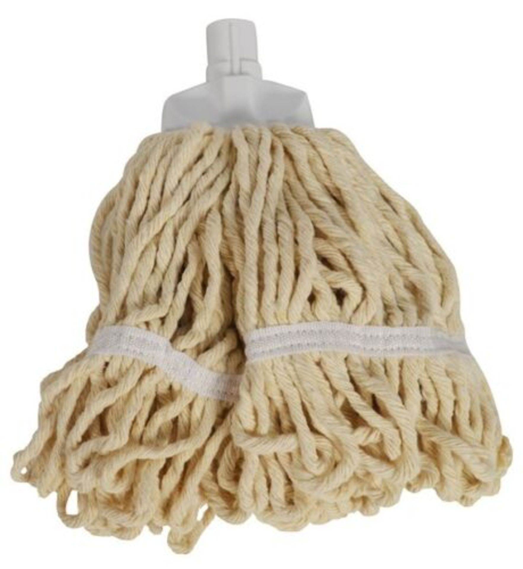 10x Coded Mop Head Hygienic Cleaning Looped Yarn Cotton Mop Socket