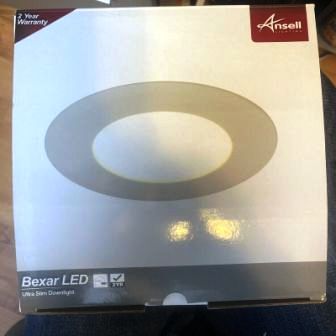 LED 20W Recessed Downlight Inc Built In Driver