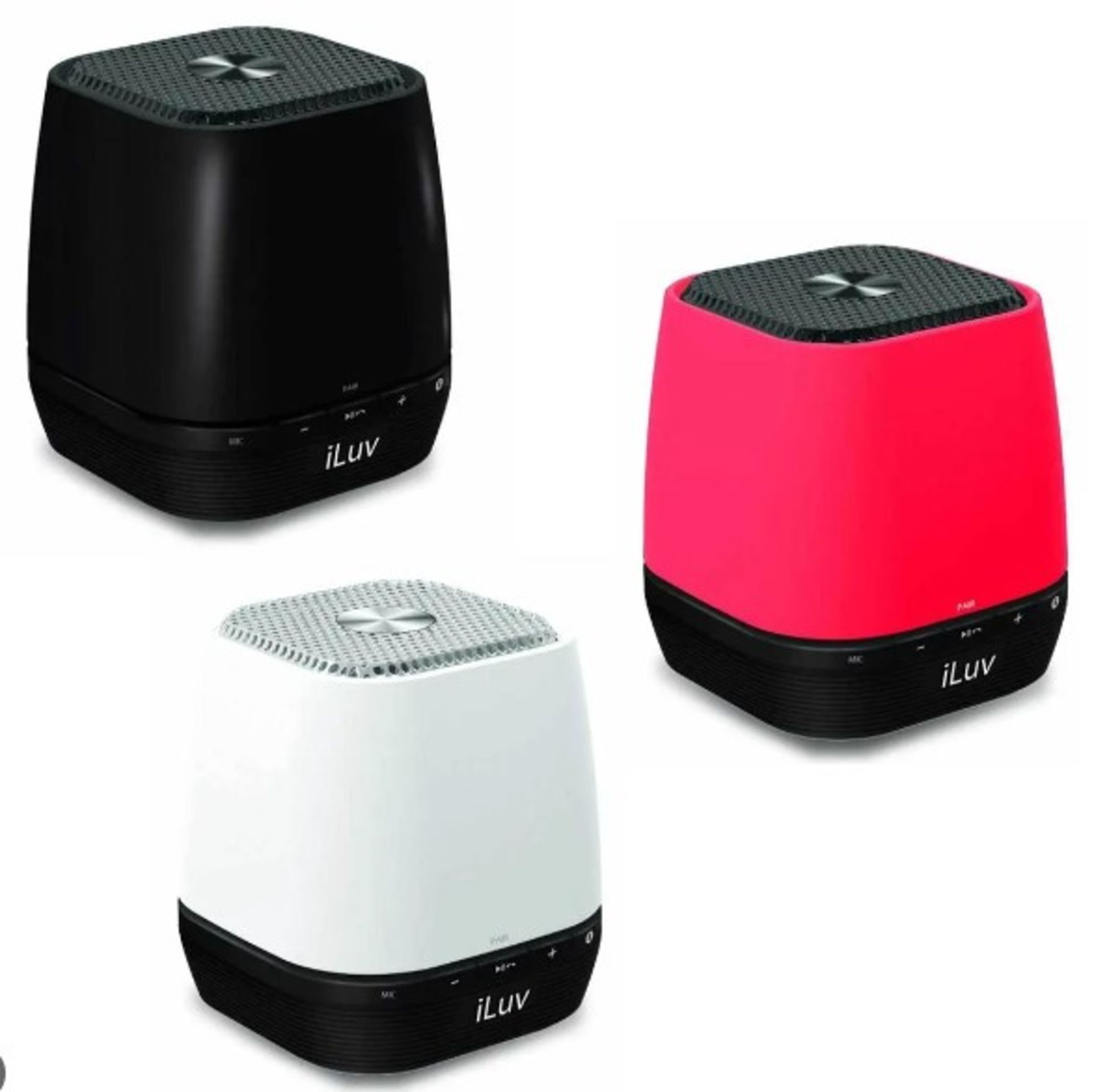 iLuv MobiOne Bluetooth Speaker With Microphone