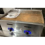 Brand New 2 Burner LPG Gas Griddle