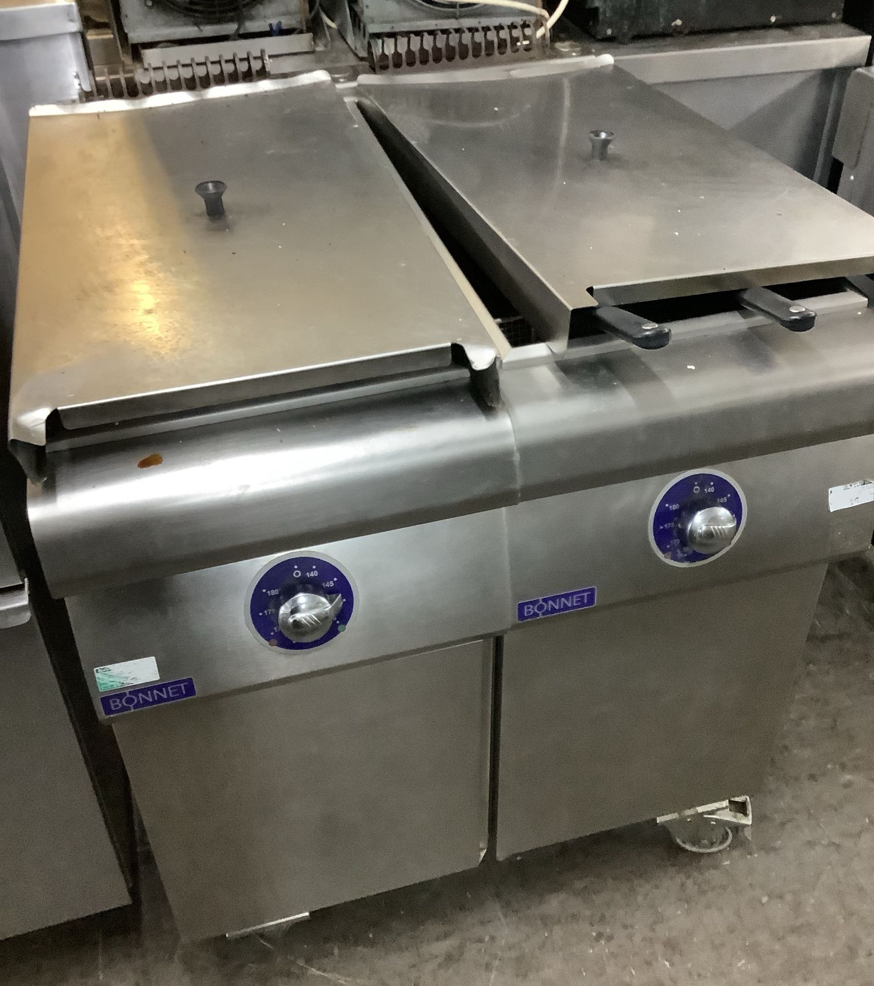 Bonnet Double Gas Fryer