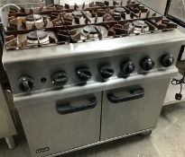 Lincat 6 Burner Gas Cooker