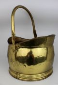 Vintage Lombard England Brass Coal Scuttle