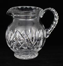 Vintage Mid 10th c. Cut Glss Crystal Jug