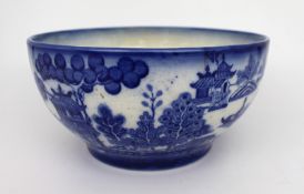 Semi China Blue & White Bowl