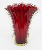 Antique Victorian Glass Vase