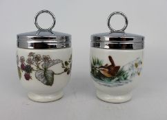 Pair of Royal Worcester Egg Coddlers