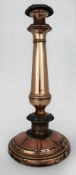 Large Antique Georgian Copper Candlestick