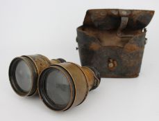 Vintage Iris De Paris Bulldog Binoculars & Case