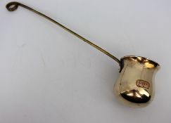 Vintage Brass & Copper Rum Ladle